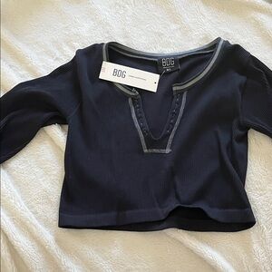 Urban Outfitters Black Long Sleeve Tee